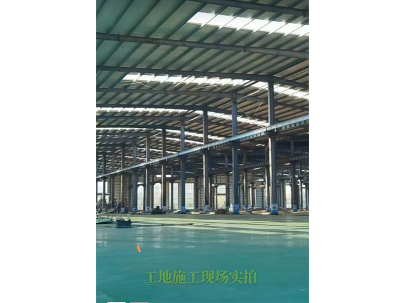 雙青顏料綠色做的廠(chǎng)家車(chē)間地坪